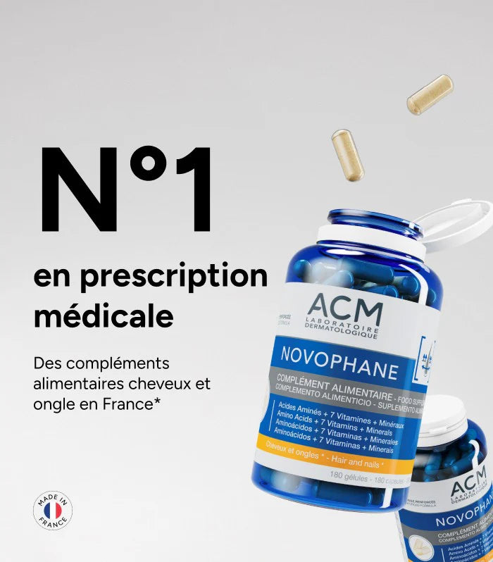 Acm Novophane To Support Healthy Hair and Nails 180 Capsules